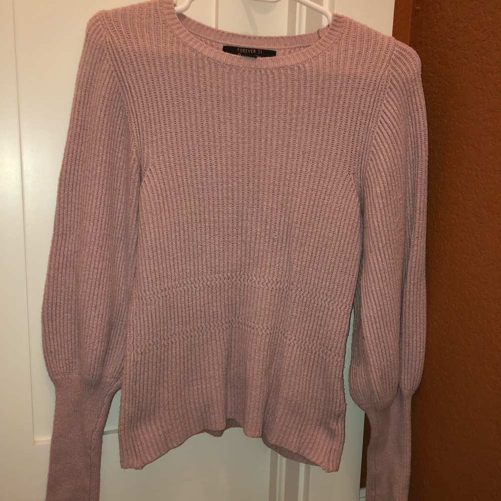PINK KNIT SWEATER
